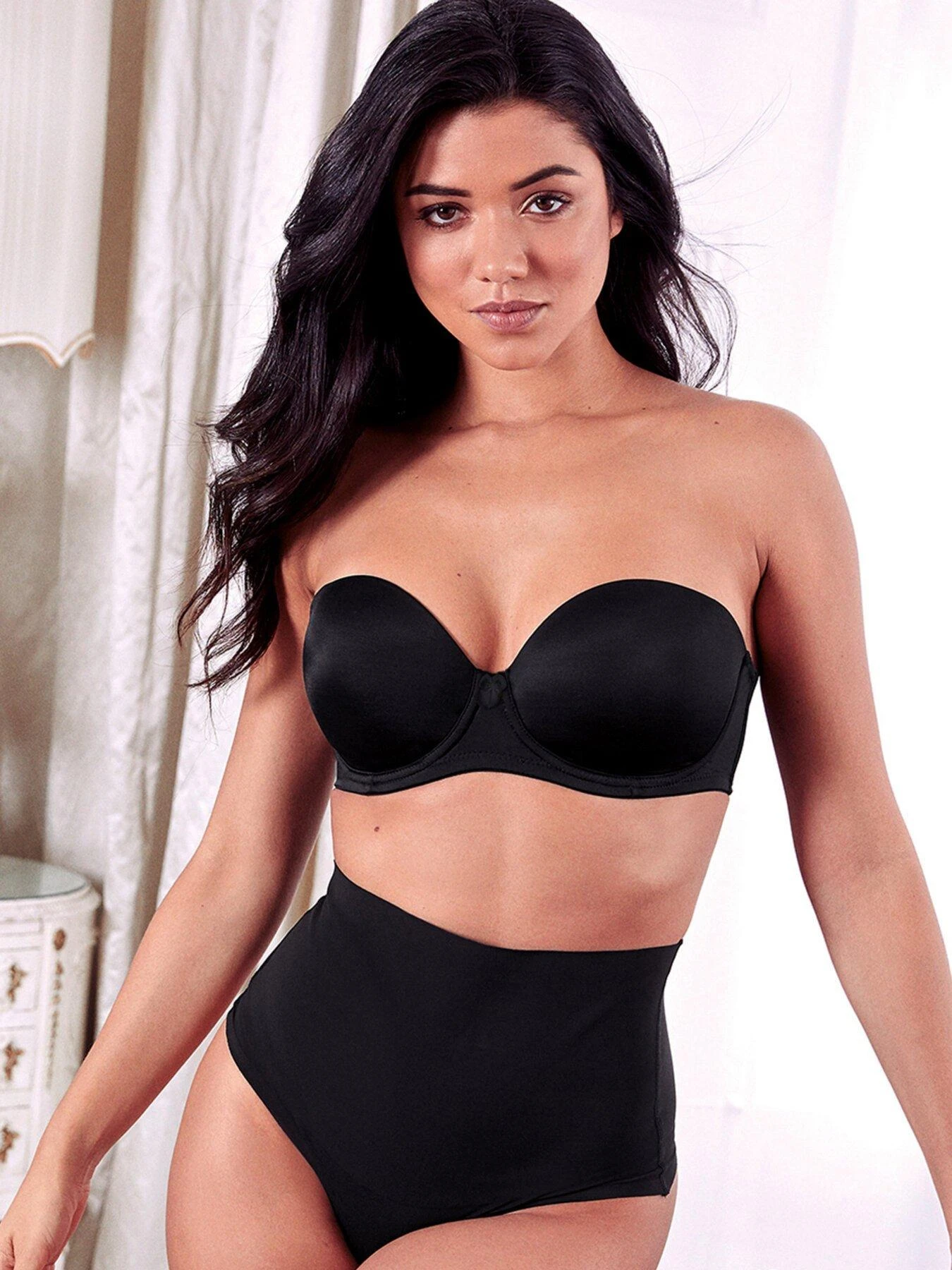Pour Moi Definitions Strapless Bra - Black 4 Pour Moi Definitions Strapless Bra - Black - Image 2