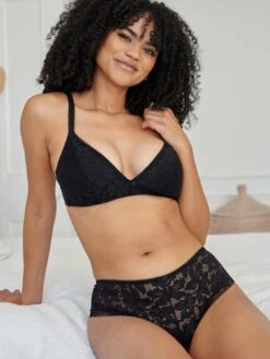 Pour Moi Reflection Midi Shorty - Black