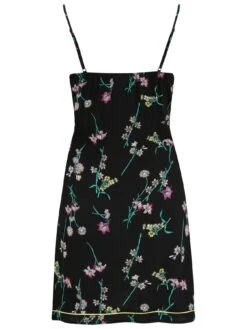 Pour Moi Luxe Woven Contrast Trim Chemise - Black/Multi 9 Pour Moi Luxe Woven Contrast Trim Chemise - Black/Multi -RIVE IS Clothing Shop 1082T SQ5 0000000292 BLACK MULTI MDd1