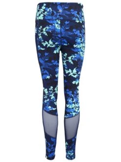 Pour Moi Energy Printed Mesh Panel Legging - Dark Floral -RIVE IS Clothing Shop 10AUX SQ6 0000007010 DARK FLORAL MDd2