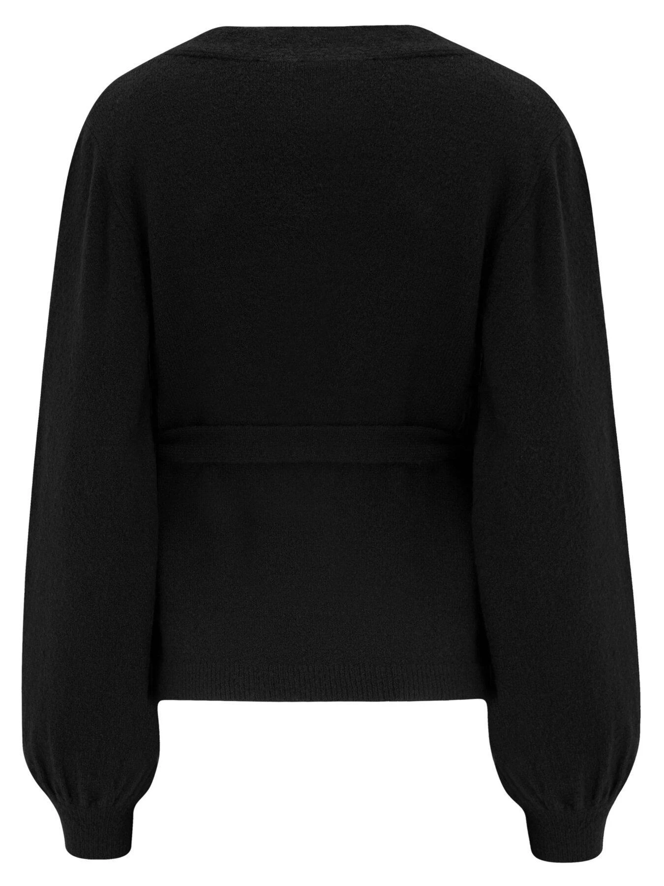 Pour Moi Elle Knit Ballet Top - Black 6 Pour Moi Elle Knit Ballet Top - Black - Image 4