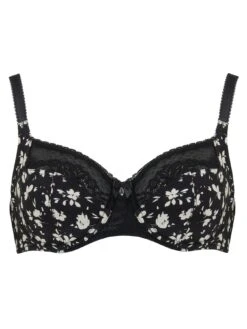 Pour Moi Aura Side Support Underwired Bra - Black/Multi 10 Pour Moi Aura Side Support Underwired Bra - Black/Multi -RIVE IS Clothing Shop 10DVW SQ4 0000000292 BLACK MULTI MDd