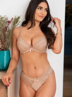 Pour Moi Rebel Brazilian Brief - Beige