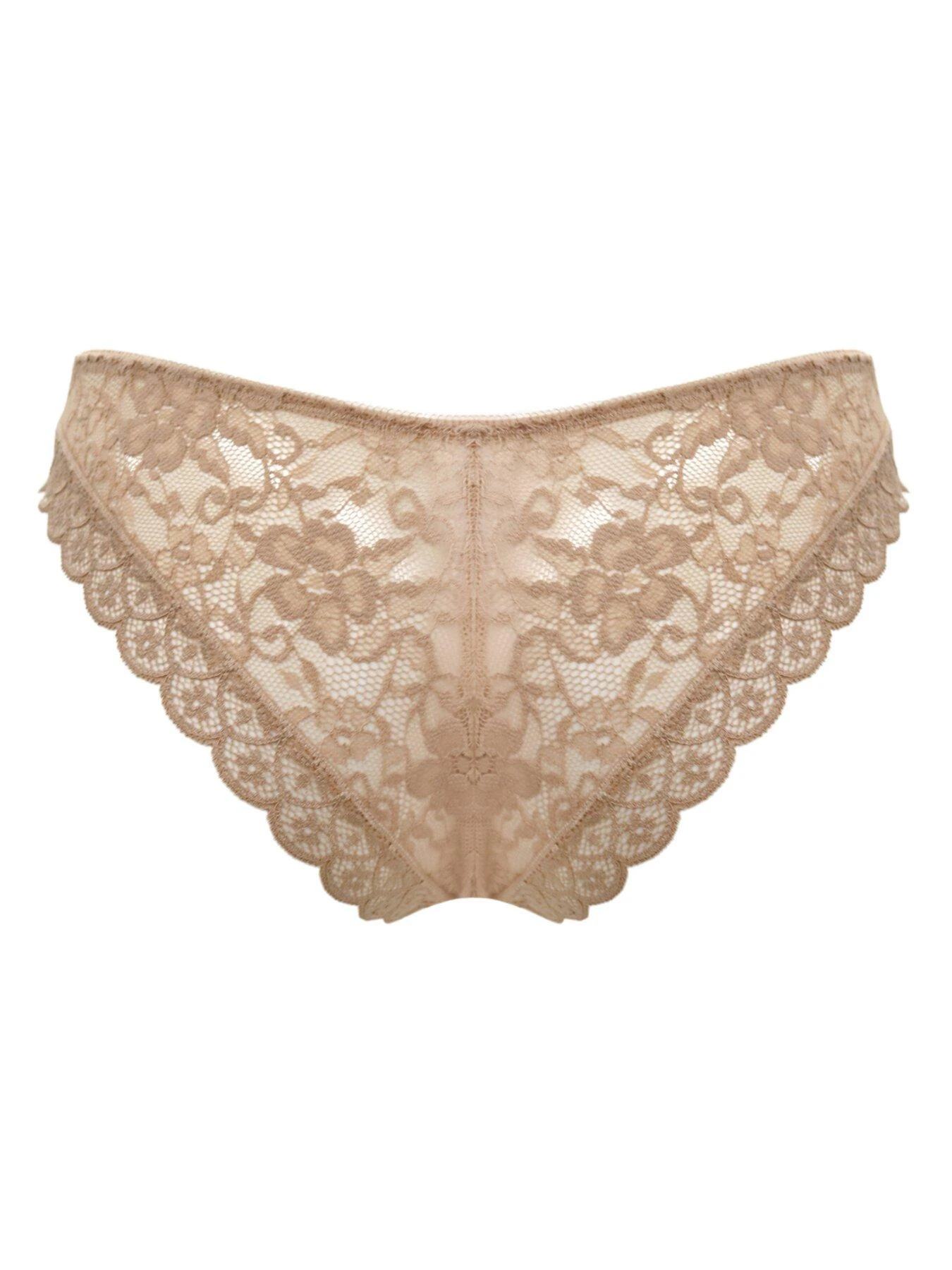 Pour Moi Rebel Brazilian Brief - Beige 6 Pour Moi Rebel Brazilian Brief - Beige - Image 4