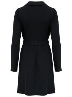 Pour Moi Bria Belted Slinky Stretch Dress - Black -RIVE IS Clothing Shop 10EP5 SQ6 0000000004 BLACK MDd2