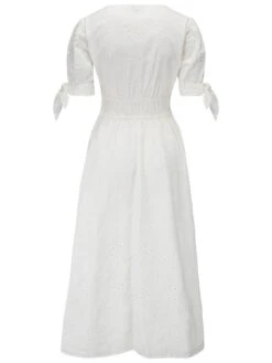 Pour Moi Amanda Cotton Schiffli Tiered Midaxi Dress -RIVE IS Clothing Shop 10HP4 SQ5 0000000013 WHITE MDd1