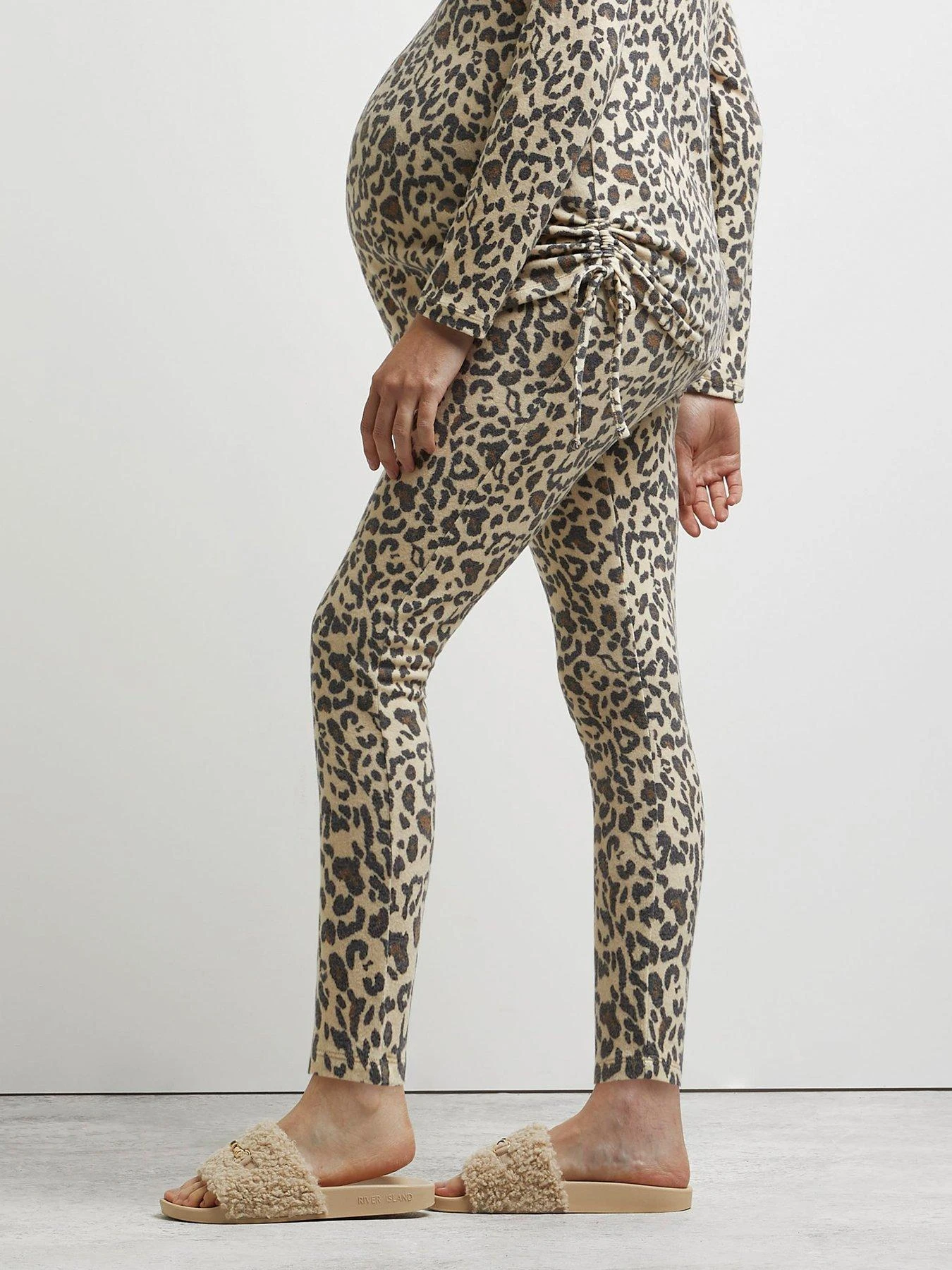 River Island Animal Print Maternity Leggings 3 River Island Animal Print Maternity Leggings