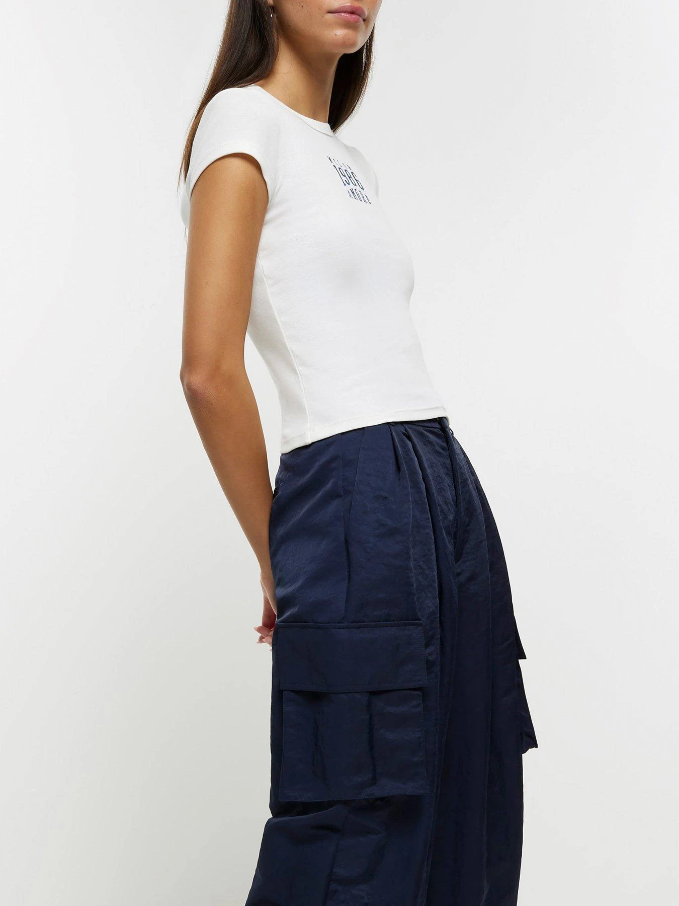 River Island Casual Cargo Trousers 6 River Island Casual Cargo Trousers - Image 4