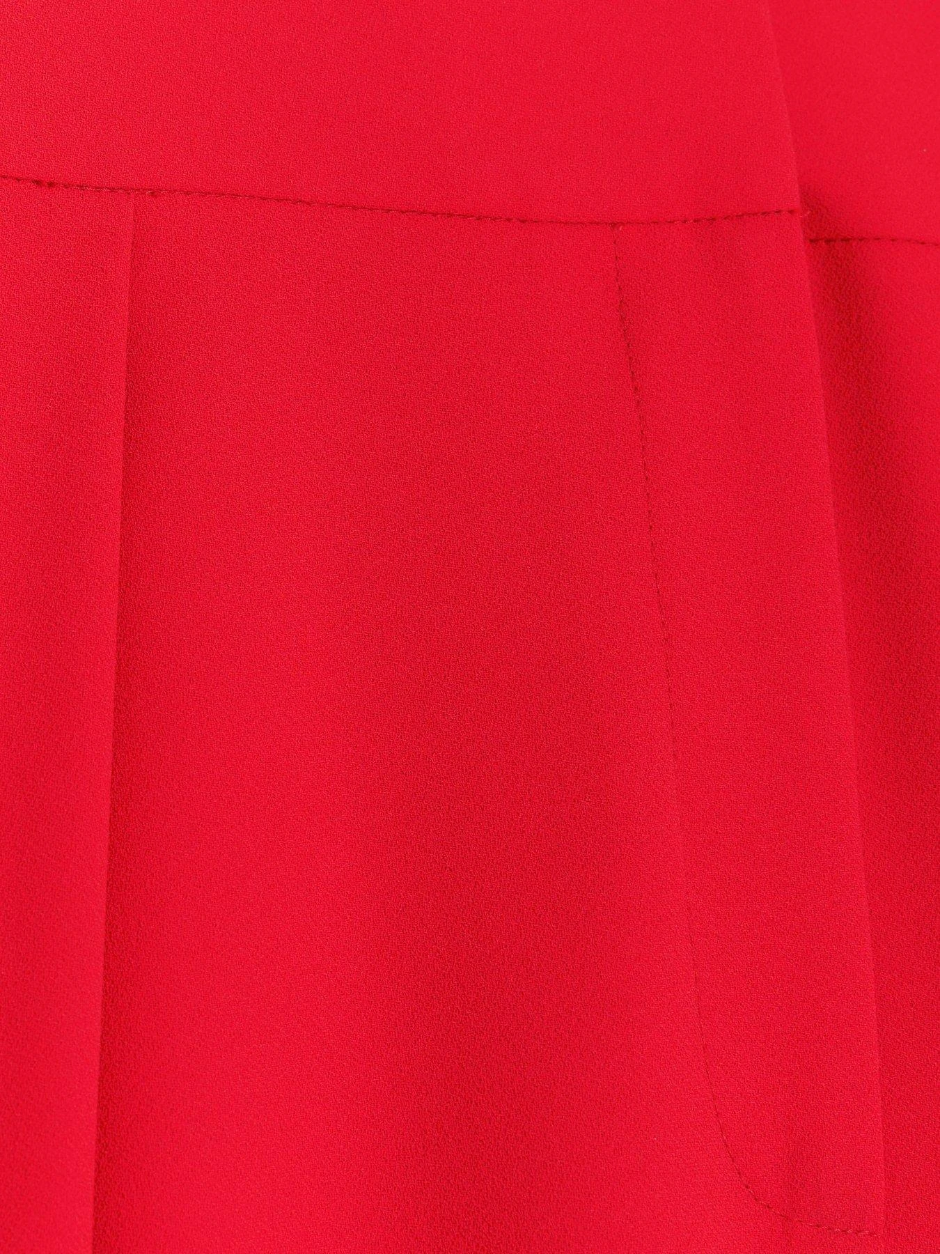 River Island Pleated Wide Leg Trousers - Red 7 River Island Pleated Wide Leg Trousers - Red - Image 5