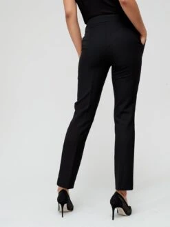 Everyday The Slim Leg Trouser - Black 9 Everyday The Slim Leg Trouser - Black -RIVE IS Clothing Shop N6DHK SQ2 0000000004 BLACK MDb1