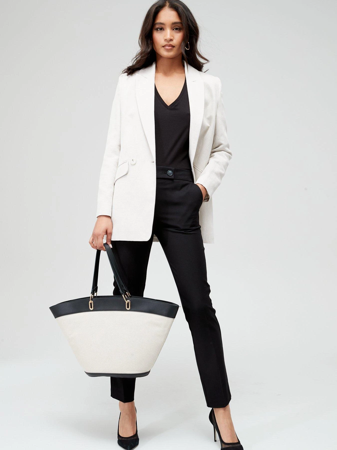 Everyday The Slim Leg Trouser - Black 5 Everyday The Slim Leg Trouser - Black - Image 3