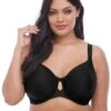 Elomi Charley Underwired Bandless Spacer Moulded Bra - Black  -RIVE IS Clothing Shop P36MG SQ1 0000000004 BLACK MDf