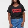 Levi's® Plus Levi's Plus Pl Perfect Tee - Mineral Black -RIVE IS Clothing Shop PVNHW SQ1 0000000004 BLACK MDf