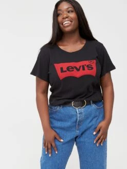 Levi's® Plus Levi's Plus Pl Perfect Tee - Mineral Black