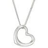 Beaverbrooks 9ct White Gold Heart Pendant -RIVE IS Clothing Shop QDJ3Y SQ1 0000000088 NO COLOR SLf