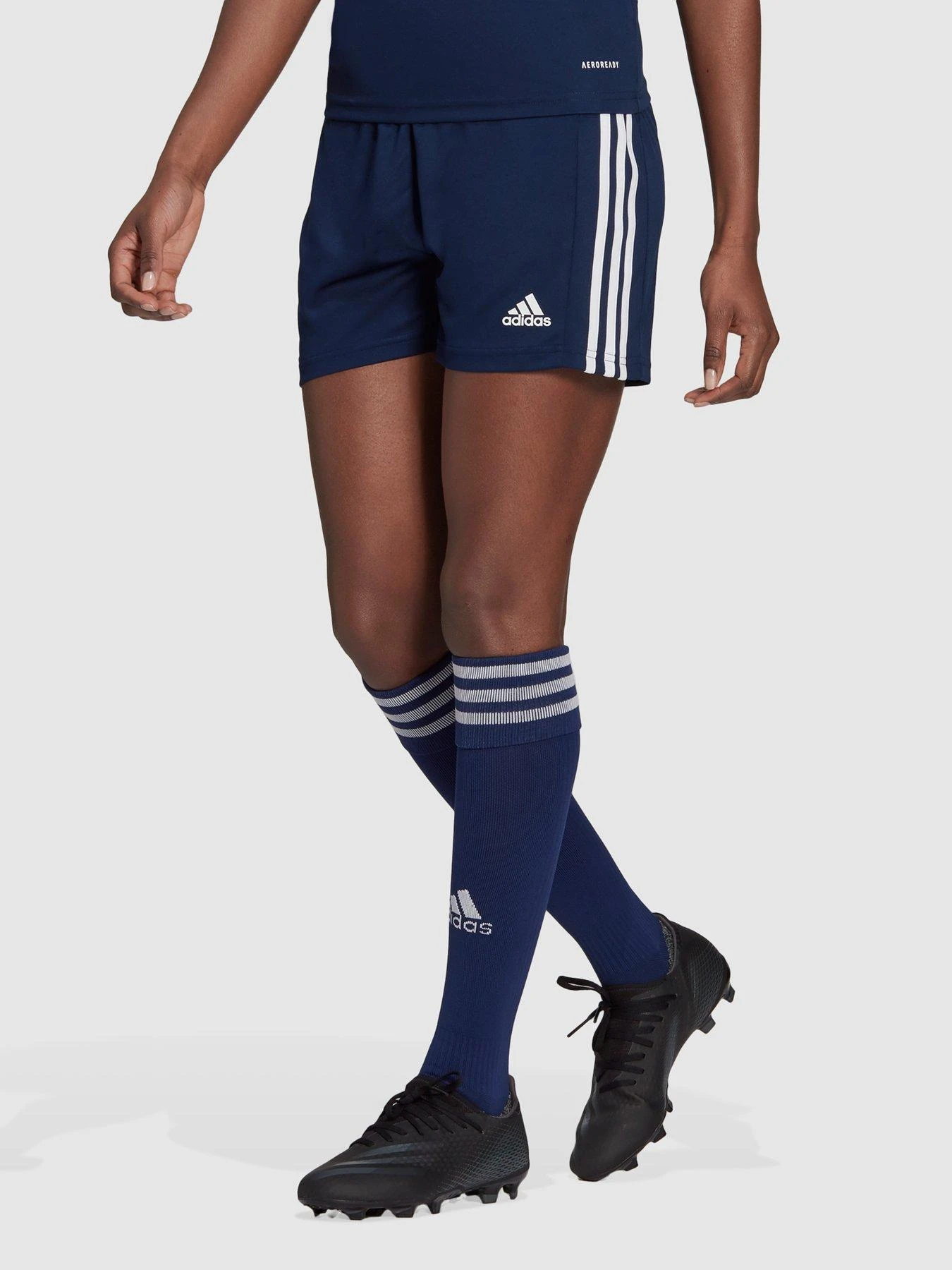 Adidas Womens Squad 21 Shorts - Navy 3 Adidas Womens Squad 21 Shorts - Navy
