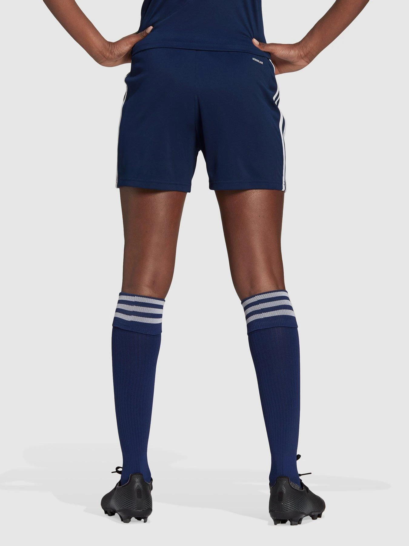 Adidas Womens Squad 21 Shorts - Navy 4 Adidas Womens Squad 21 Shorts - Navy - Image 2