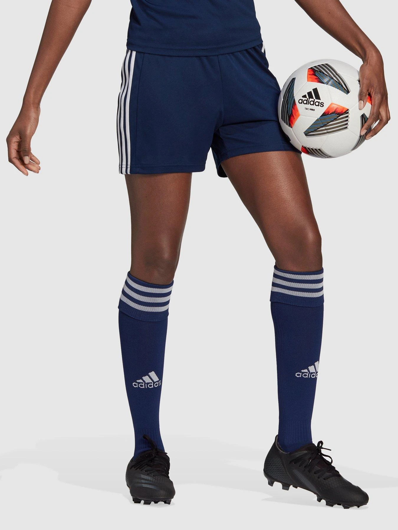 Adidas Womens Squad 21 Shorts - Navy 5 Adidas Womens Squad 21 Shorts - Navy - Image 3