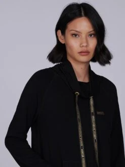 Barbour International Suspension Hooded Overlayer - Black  -RIVE IS Clothing Shop RAA7X SQ4 0000000004 BLACK MDd