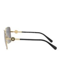 VERSACE Small Mono Sunglasses - Gold -RIVE IS Clothing Shop RLAJU SQ3 0000000036 GOLD SLs
