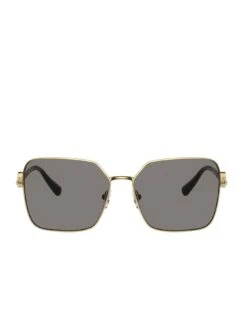 VERSACE Small Mono Sunglasses - Gold -RIVE IS Clothing Shop RLAJU SQ4 0000000036 GOLD SLf