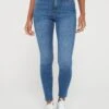 Everyday Short Florence High Rise Skinny Jeans - Mid Wash -RIVE IS Clothing Shop RPN44 SQ1 0000000265 MID WASH MDf