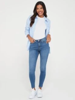 Everyday New Florence High Rise Skinny Jean - Mid Wash -RIVE IS Clothing Shop RPNA3 SQ3 0000000265 MID WASH MDo1