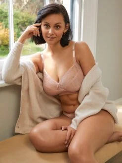 Panache Imogen Non Wired Bra - Rose -RIVE IS Clothing Shop RVEP7 SQ3 0000000313 ROSE MDo