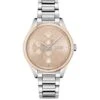 BOSS Grand Course Blush Dial Stainless Steel Bracelet Watch -RIVE IS Clothing Shop T7XMH SQ1 0000000035 SILVER SLf
