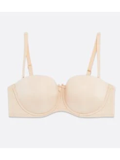 New Look Tan Bow Front Strapless Bra 9 New Look Tan Bow Front Strapless Bra -RIVE IS Clothing Shop TG7GK SQ4 0000000011 TAN MDd