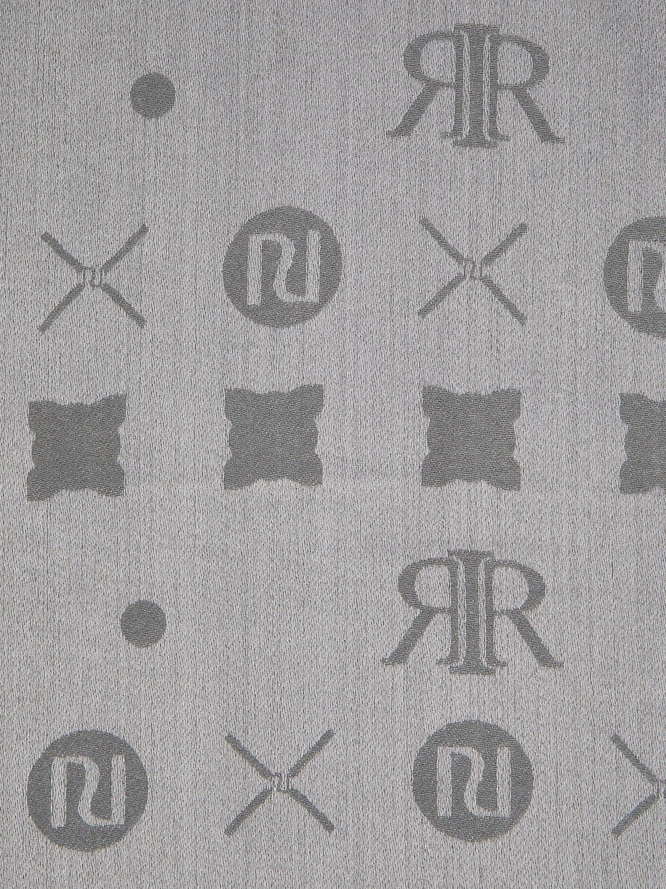 River Island Super Soft Logo Scarf - Grey 4 River Island Super Soft Logo Scarf - Grey - Image 2
