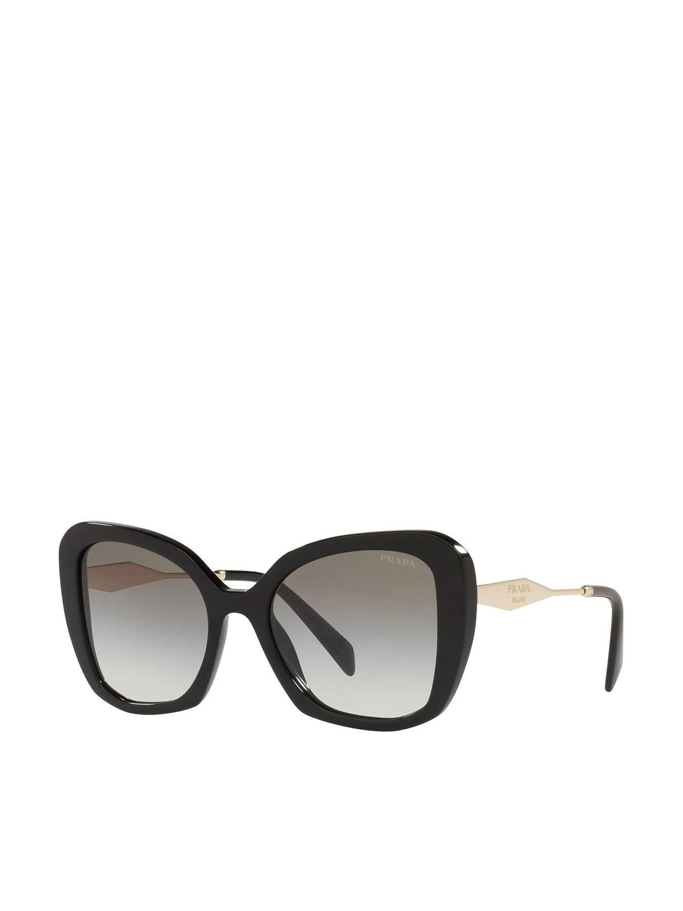 Prada Oversized Sunglasses - Black 3 Prada Oversized Sunglasses - Black