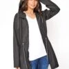Long Tall Sally Pocket Parka - Black -RIVE IS Clothing Shop TTFGF SQ1 0000000004 BLACK MDf