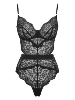 Ann Summers Bodywear Hold Me Tight Body - Black -RIVE IS Clothing Shop U6CKQ SQ5 0000000004 BLACK MDd1