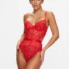 Ann Summers Bodywear Hold Me Tight Body - Bright Red