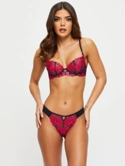 Ann Summers The Hero Brazilian Black/Red -RIVE IS Clothing Shop U7TEU SQ3 0000000004 BLACK MDo