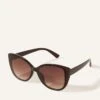 Monsoon Tort Easy Cateye Sunglasses -RIVE IS Clothing Shop U9FLX SQ1 0000000143 BROWN SLf
