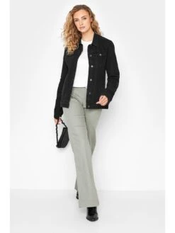 Long Tall Sally Denim Jacket - Black -RIVE IS Clothing Shop UDTJN SQ3 0000000004 BLACK MDo