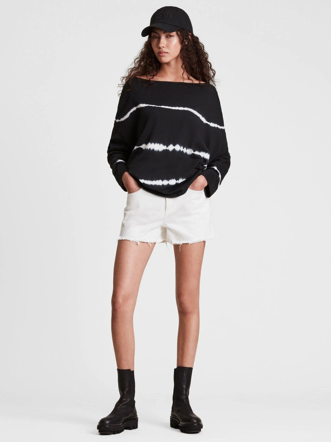 AllSaints Rita Long Sleeve Tee - Black 4 AllSaints Rita Long Sleeve Tee - Black - Image 2