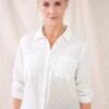 White Stuff Emilia Cotton Shirt - White -RIVE IS Clothing Shop UHHAQ SQ1 0000000013 WHITE MDf