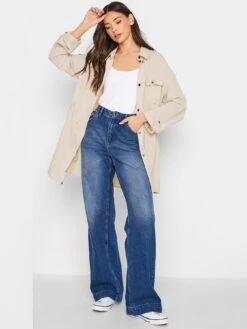 Long Tall Sally Twill Utility Jacket - Natural -RIVE IS Clothing Shop UMLQC SQ3 0000000003 NATURAL MDo