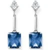 Thomas Sabo Sapphire Blue Drop Earrings