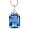 Thomas Sabo Blue Sapphire Necklace -RIVE IS Clothing Shop UN6PR SQ1 0000000020 BLUE SLf