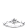 Thomas Sabo Cosmic Ring -RIVE IS Clothing Shop UN7K9 SQ1 0000000013 WHITE SLa