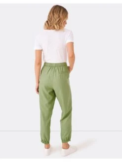 Crew Clothing Twill Trousers - Green -RIVE IS Clothing Shop UNHXX SQ2 0000000047 GREEN MDb