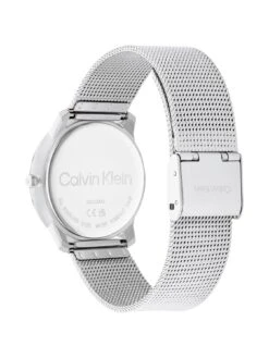 Calvin Klein Iconic Mesh Womens Watch -RIVE IS Clothing Shop UQFM6 SQ3 0000000035 SILVER MDd