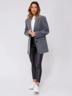 V By Very Coated Denim Jegging - Black -RIVE IS Clothing Shop UR5KW SQ3 0000000004 BLACK MDo