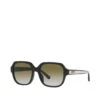 COACH Black Rectangle Sunglasses