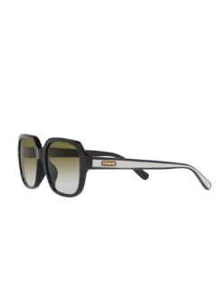 COACH Black Rectangle Sunglasses -RIVE IS Clothing Shop UTXBL SQ5 0000000004 BLACK SLd2