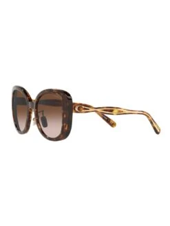 COACH Dark Tortoise Square Sunglasses -RIVE IS Clothing Shop UTXRC SQ5 0000006986 TORTOISE SLd2
